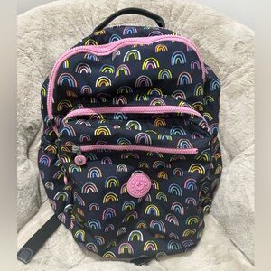 Kipling Rainbow scatter Seoul backpack